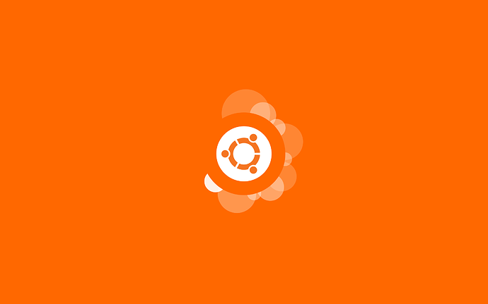 Ubuntu-orange-operating-system-logo-minimalism-orange-background-1366475-wallhere.com